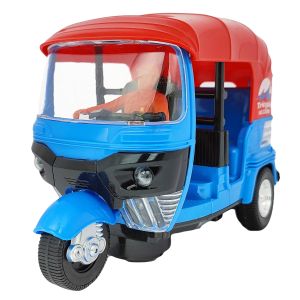 Battery Operated Musical Auto Rickshaw Tricycle Toy