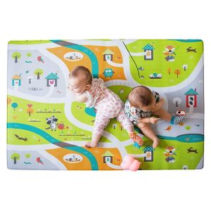 BBluv Multi Soft Reversible and Safe Play mat Miles B0173