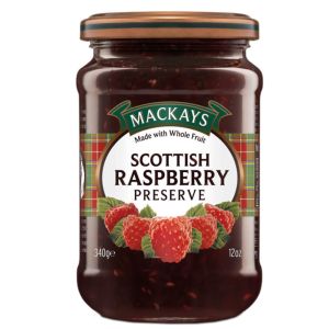 Mackays Scottish Raspberry Jam 340Gm