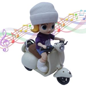Battery Operated Musical Stunt Scooter