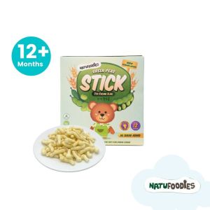 Natufoodies Green Pea Stick 35Gm (12M+) Buy One Get One Free