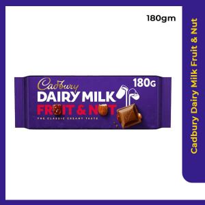 Cadbury Dairy Milk Fruit & Nut 180Gm