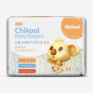 Chikool Superior Tape Diapers Medium 24Pcs