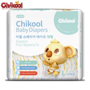 Chikool Superior Tape Diapers Large 20Pcs