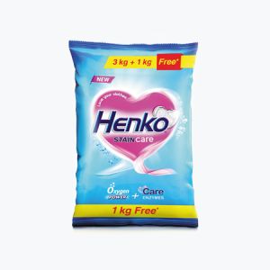 Henko Stain Care 3kg+1kg Free