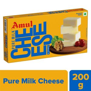 Amul Cheese With Pure Milk 200Gm (8 Cheese Cubes)