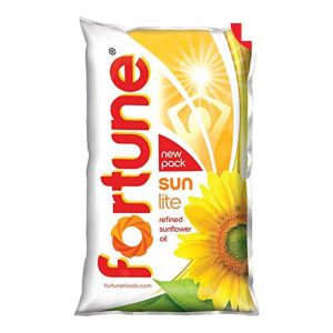 Fortune Refined Sunflower Oil Pouch 1Ltr