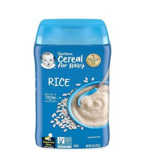 Gerber Cereal for Baby, 1st Foods, Rice, 8 oz (227 g)