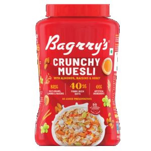 Bagrry's  Crunchy Muesli 1Kg Jar