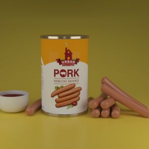 Urban Food Canned Pork skinless Sausage 430Gm