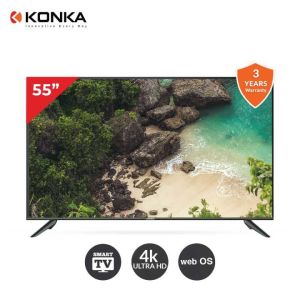 KONKA 55 Inch 4K Ultra HD Web OS Smart LED TV (UDG55NR672ANT)