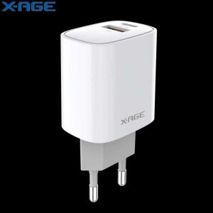 X-AGE XPDQC 20W Charging Adapter - White - (XPDQC)