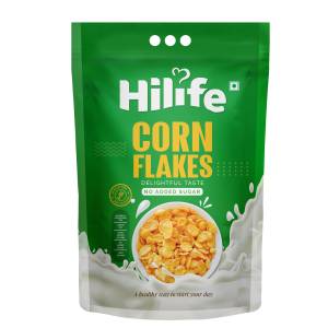 Hilife Cornflakes No Added Sugar 450Gm(Pouch)
