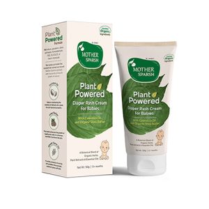 Mother Sparsh Plant Powered Diaper Rash Cream for Babies 50Gm