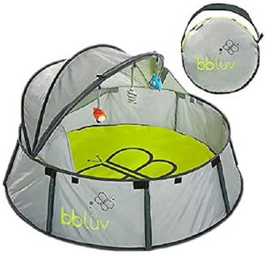 BBluv Nido 2-in-1 Travel & Play Tent Fun Tent with UV Protection for Infants and Toddlers B0102