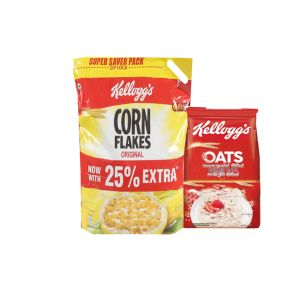 Kellogg's Cornflakes and Rolled oats Combo Pack