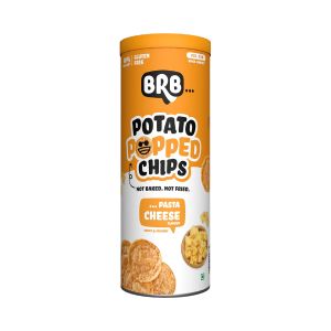 BRB Potato Popper Chips Pasta Cheese 85Gm