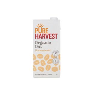 Pure Harvest Organic Oat Unsweetened 1 Ltr