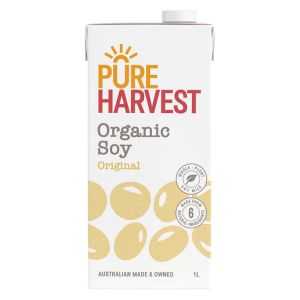 Pure Harvest Organic Soy Milk 1 Ltr