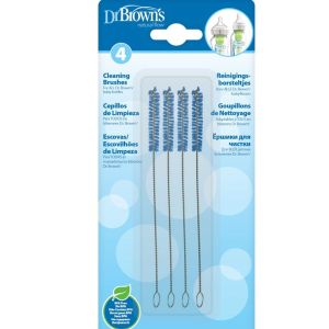 Dr Brown's Baby Bottle Cleaning Brushes, 4-Pack 620