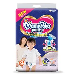 MamyPoko Extra Absorb Diaper XL 48