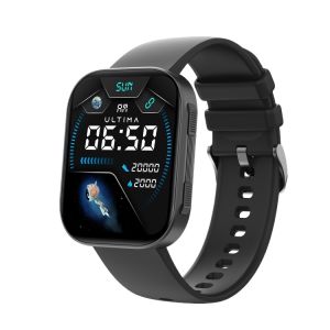 Ultima Nova Pro with 2.04" Amoled Display, Bluetooth Calling Smartwatch, IP68 Waterproof, Always On Display with Zinc Alloy Meta Frame Smart Watch