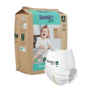 Bambo Nature Diapers size 4(L), Pants Style (7-14 kg / 15-31 lbs), 20 pcs