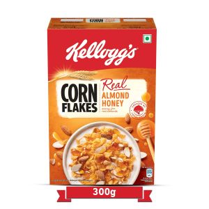 Kellogg's Corn Flakes Real Almond Honey 300Gm
