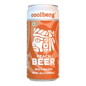 Coolberg Peach Non-Alcoholic Beer Can 300Ml