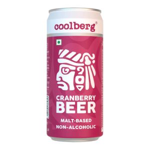 Coolberg Cranberry Non-Alcoholic Beer Can 300Ml