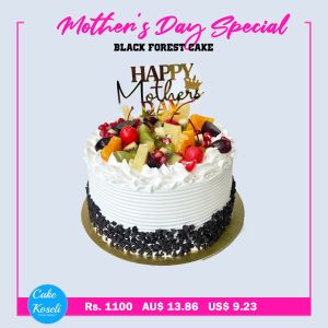 Mothers Day Black Forest Cake 1pound