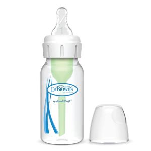 Dr. Brown’s 4 oz / 120 ml PP Narrow-Neck "Options" Baby Bottle, 1-Pack Sb41005-P4