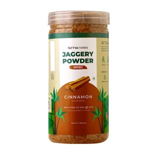 Tattva Farms Jaggery Powder (Cinnamon )600Gm
