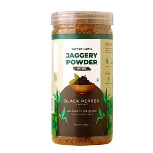 Tattva Farms Jaggery Powder (Black Pepper ) 600Gm