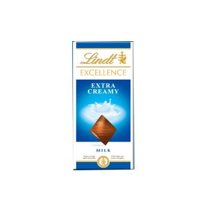 Lindt Excellence Extra Creamy Milk Chocolate 100Gm