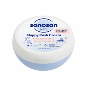 Sanosan Baby Nappy Rash Cream, with Zinc 150 ML