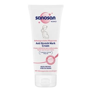 Sanosan Mama Anti Stretch Mark Cream 200 ml | Clinically Tested Baby Safe