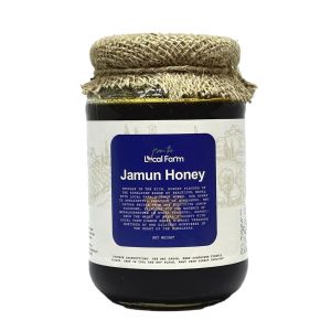 Local Farm 100% Pure and Unfiltered Jamun Honey Nutrient Rich Sweetener 500Ml