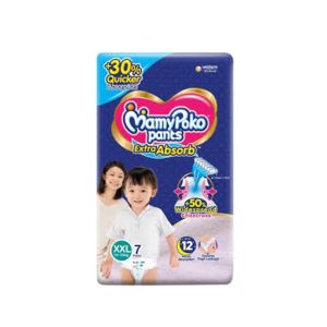 MamyPoko Extra Absorb Diaper Pants XXL, 7 Count