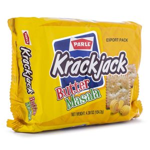 Parle Krackjack Butter Masala Crackers 124.2Gm