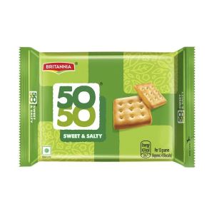 Britannia 50-50 Sweet & Salty Biscuits 150Gm