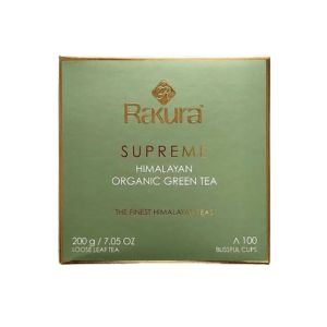 Rakura Supreme Organic Himalayan Green Tea 200gm