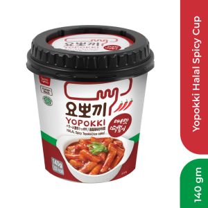 Yopokki Halal Spicy Cup( Rice Cake) 140Gm