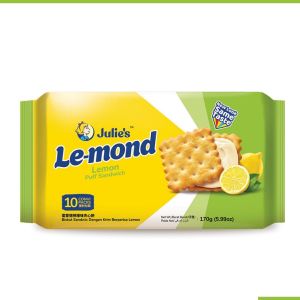 Julie's Lemond Lemon Sandwich 170Gm