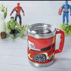 Ironman Printed Hot and Cold Stainless Steel Mug For Kids