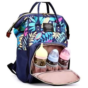 Multi-Function Backpack Diaper Bag Stroller Organizer & Nursing Bag For Mom