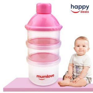 Portable 3-layer Baby Infant Feeding Milk Powder Box Case Container Food Bottle Dispenser , Milk Powder Storage Box