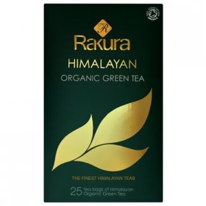 Rakura Himalayan Organic Green Tea 25 Tea Bags