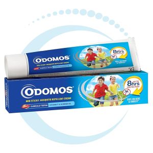 Dabur Odomos Non-Sticky Mosquito Repellent Cream With Vitamin E & Almond Oil 50Gm