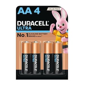 Duracell Ultra Alkaline AA Battery - 4 Pieces